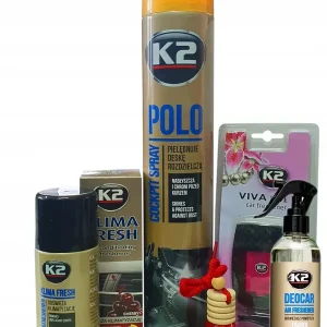 K2 ZESTAW KOSMETYKÓW DO ODŚWIEŻANIA SAMOCHODU MINI Rabat