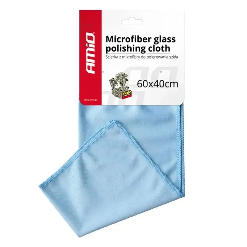 Tani Ściereczka mikrofibra bezsmugowa mycia czyszczenia szyb okien luster 40x60