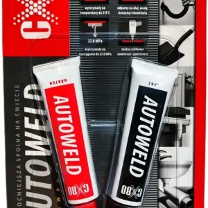 Klej epoksydowy CX-80 AUTO WELD dwuskładnikowy Autentyczny