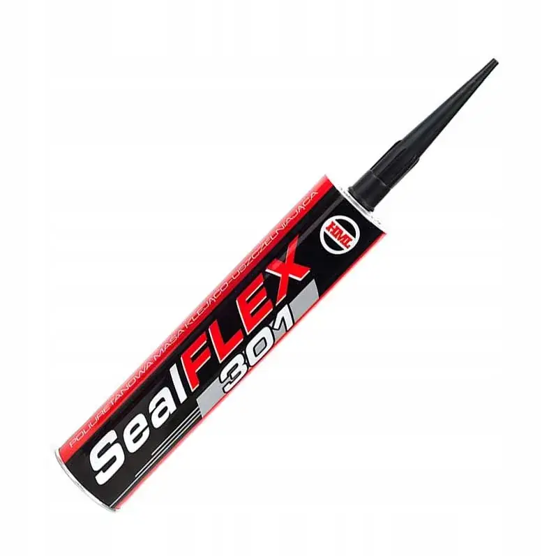 Autentyczny Masa Klejąco Uszczelniająca Poliuretanowa Czarna SealFLEX 310ml HML