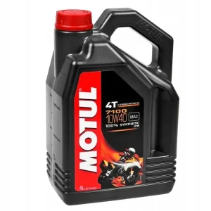 Autentyczny Olej silnikowy Motul 7100 4T 10W40, 4 litry (syntetyczny)