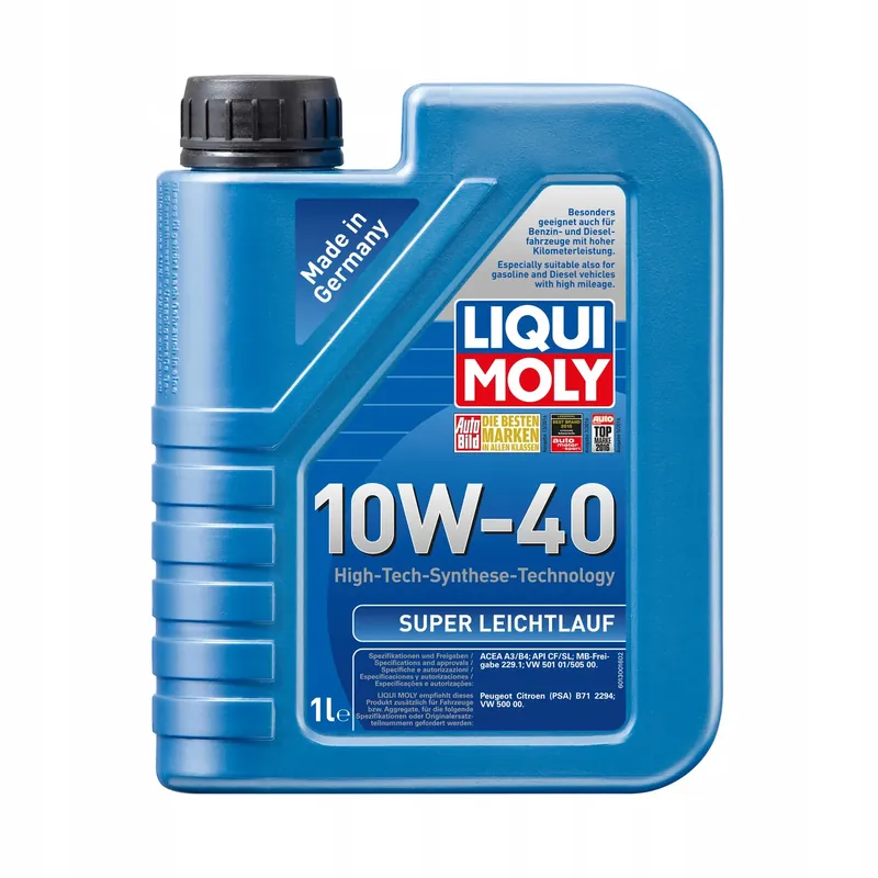 LIQUI MOLY OLEJ LIQUI MOLY SUPER LEICHTLAUF MOTOROIL 10W40 1L API SL/CF Rabat