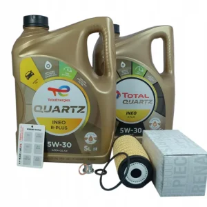 Bezpieczna płatność Filtr + olej 5W30 Total Renault Master III 2.3 dci