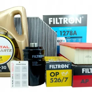 3 x Filtr + Olej Audi OP 526/7 AP 139/4 K 1278A Bezpieczna płatność