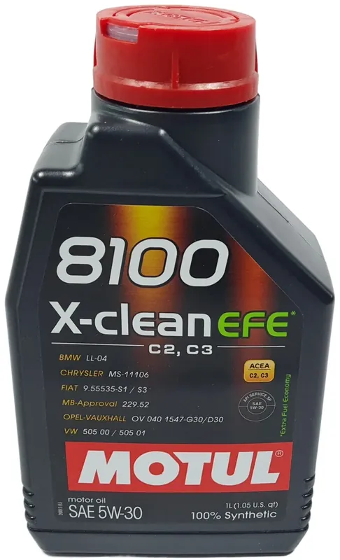 Autentyczny OLEJ SILNIKOWY MOTUL X-CLEAN EFE 5W30 1L
