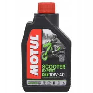 Oryginalny OLEJ MOTUL 10W40 1L SCOOTER EXPERT 4T MB 10W40 SCOOT 4TMB 1L MOTUL