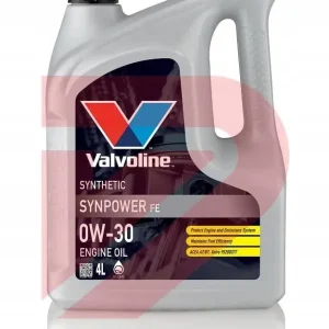 OLEJ SILNIKOWY VALVOLINE SYNPOWER FE 0W30 4L A5/B5 Zwrot pieniędzy