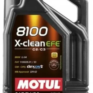 OLEJ MOTUL 5W-30 8100 X-CLEAN EFE 5L MOT5W30XCEFE5/OLE Wysoka jakość