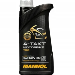 MANNOL OLEJ SILNIKOWY 4T MOTORBIKE 10W40 1L ESTER + MA2 SYNTETYK (7812) (20 Oferta