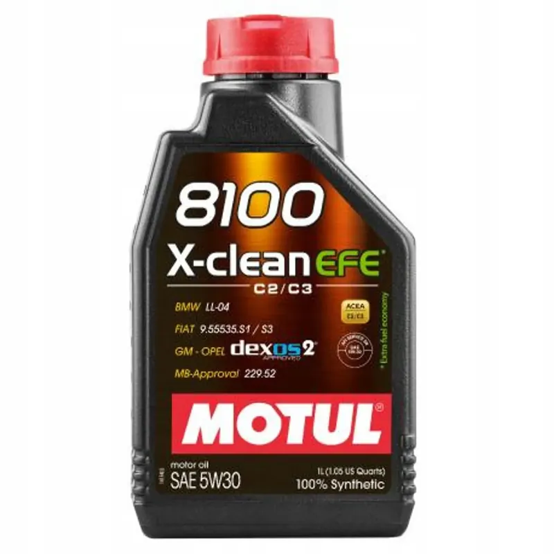 OLEJ MOTUL 5W-30 8100 X-CLEAN EFE 1L MOT5W30XCEFE1/OLE Oryginalny