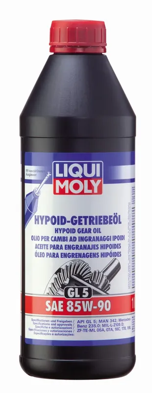 Darmowa dostawa OLEJ LIQUI MOLY 85W90 1L GL5 HYPOID GETR LM20465 LIQUI MOLY
