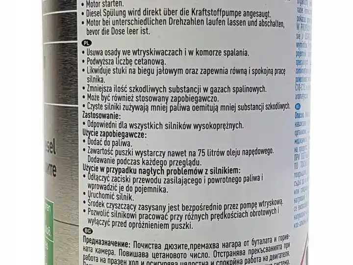 Bezpieczna płatność LIQUI MOLY DIESEL SPULUNG DO CZYSZCZENIA WTRYSKIWACZY 500ML LM2666