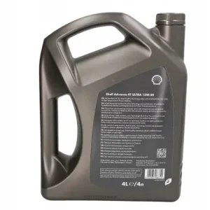Zwrot pieniędzy Shell Advance 4T Ultra 15W50 olej silnikowy 4L