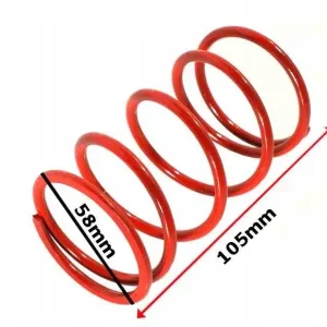 Sprężyna Talerza Sprzęgła Tuningowego Czerwona Dla Skuterów GY-6 Zamów teraz