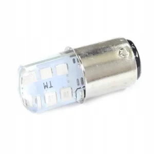 Żarówka LED 12V BAY15d 12SMD Niebieska do Oświetlenia Dekoracyjnego Rabat