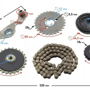 Tani Rozrząd do motoroweru Sprint 1