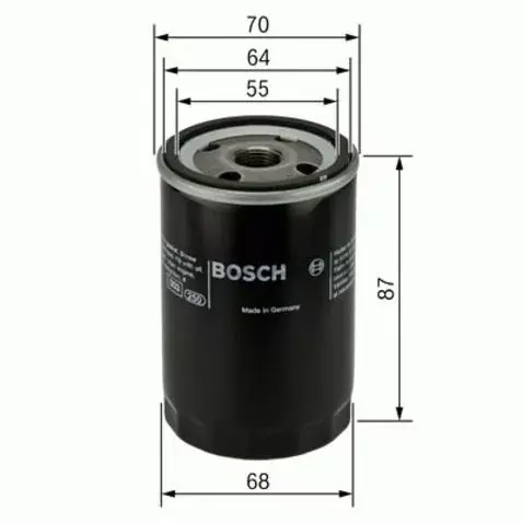 0986452041 BOSCH Filtr oleju Autentyczny