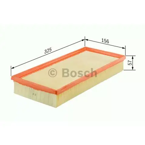 1457432200 BOSCH Filtr powietrza Nowość