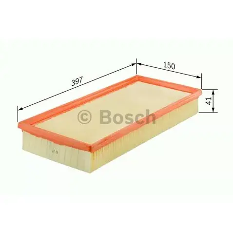 1457433609 BOSCH Filtr powietrza Nowość