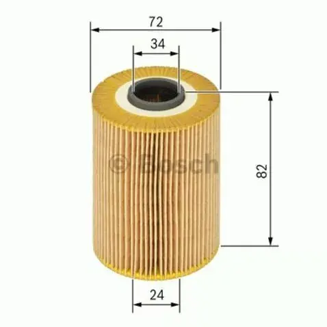 1457429197 BOSCH Filtr oleju Premium