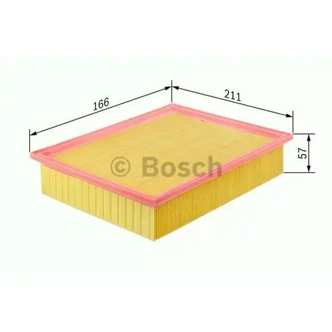 1457433713 BOSCH Filtr powietrza Tani
