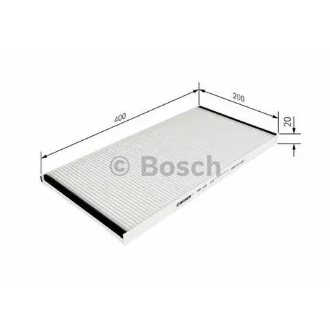 1987431212 BOSCH Filtr kabinowy Popularny