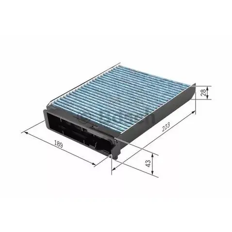 0986628502 BOSCH Filtr kabinowy Kup teraz