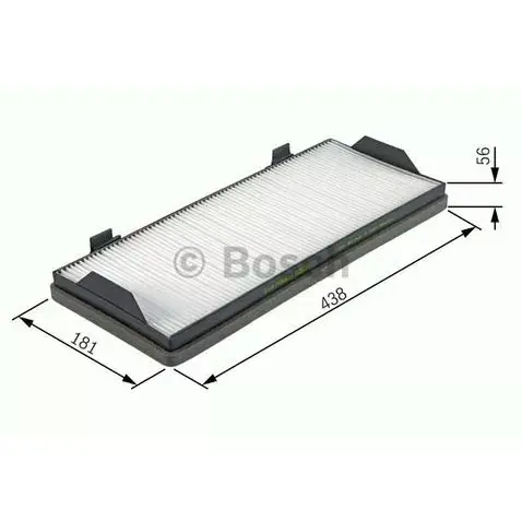 1987431155 BOSCH Filtr kabinowy Najlepsza cena