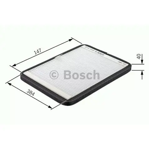 1987431454 BOSCH Filtr kabinowy Zamów teraz
