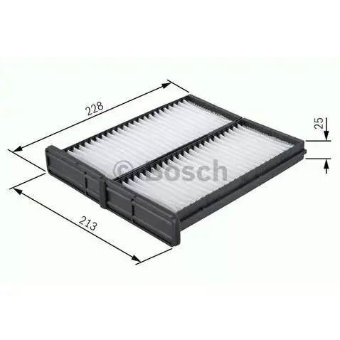 1987432086 BOSCH Filtr kabinowy Promocja