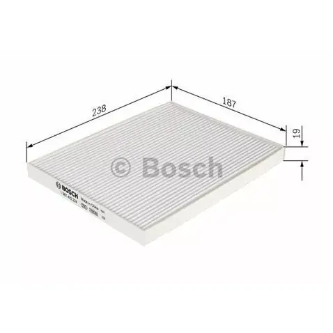1987432224 BOSCH Filtr kabinowy Premium